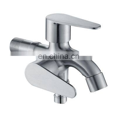 Rapsel Moder Design Deck Mounted Brass Basin Faucet Straight Spouts Tap