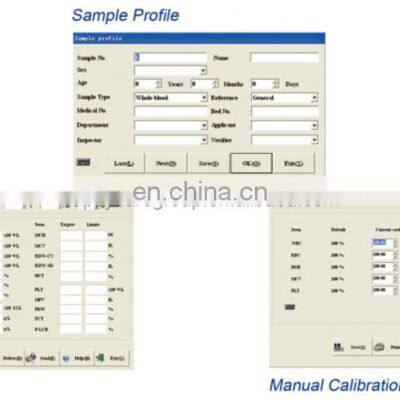 RT-7200 Hematology Analyzer 3 Part Hematology Analyzer for Clinic Hospitals / Laboratory / Lab Medical Instruments