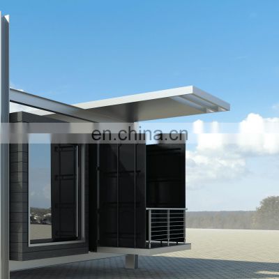 Outdoor bathroom and shower container house