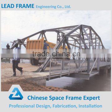 Steel structure design for trestle