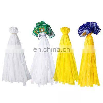 Wholesale Amazon Hot Sale Custom Packaging 35cm/60cm Tubular Leno Mesh Bag Net Bag PE/PP Nylon Vegetable Fruit Mesh Bag photo-5