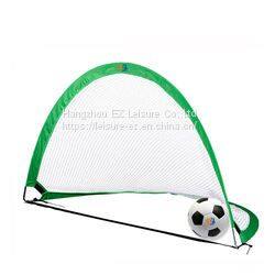 Child Sporting Portable Soccer Goal Folding Pop Up Football Goal for Promotion