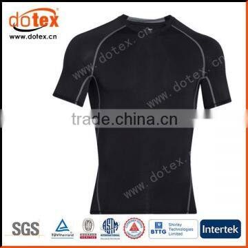 2016 wicking dry rapidly mens fit compres t shirt