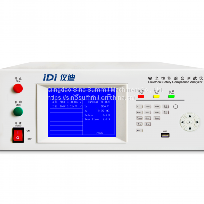 IDI MN4275AH 5 in 1 ACW/IR/GND/LLT/LC/POWER Electrical Safety tester automatic safety test system