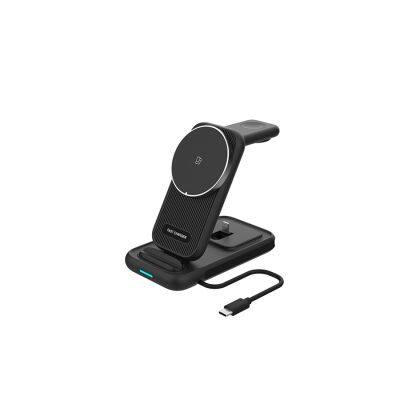 Headphones Direct Plug Foldable 4 in 1 Wireless Charger Watch Front and Back Modules Suitable for Apple Samsung Watch