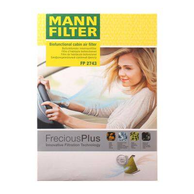 Original Genuine MANN Cabin Filter Car Engine Filter FP2743 6479 K9 For PEUGEOT