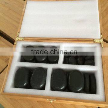 Home use nature Hot stone massage set(36pcs set)