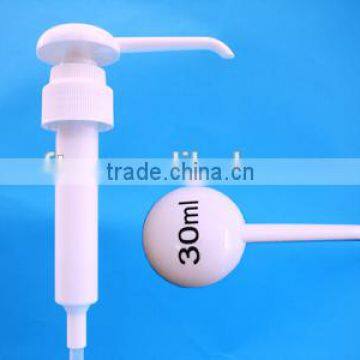 28mm Ribbed Plastic Long Sprayer Lotion Pump photo-5