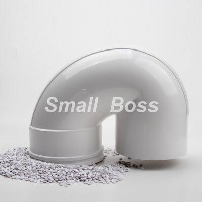 Materiales primarios de PVC rígido, gránulos de compuesto de UPVC para accesorios de tubería de UPVC