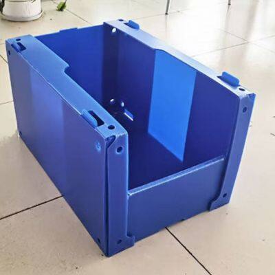 Caixas de sele??o personalizadas de plástico corrugado para o armazém da indústria de vestuário