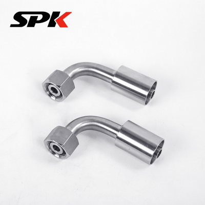 Hydraulic Hose Fitting Triple Set, Crimped Rubber Hose Fitting, Yonghua 20591 High-Pressure Hydraulic Tube Crimping Triple Set photo-5