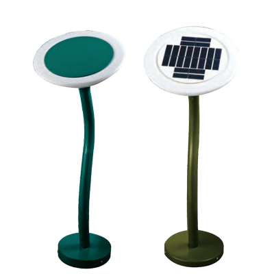 Садовая лампа WD-C161 | Солнечная стойка-лампа | LED-модуль | алюминий+нержавеющая сталь | PC-диффузор | IP55