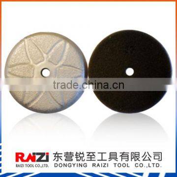 vacuum brazed polishing pad for wet grinder