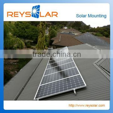 Flat Roof Solar Mount Panel Mounting Bracket Steel Galvanized Roof Panel Racking