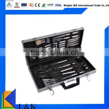 20 pieces stainless steel bbq tools /grill bbq tool set