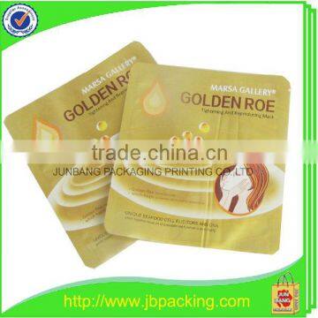 Tear notch heat seal foil facial mask bag