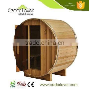 2016 New Fashion Outdoor red cedar room sauna wholesale