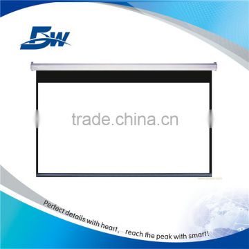 Guangzhou Matt White Manuel Projector Screen/Pull Down Projection Screen