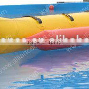 hot sale inflatable banana boat floating toys funny water games