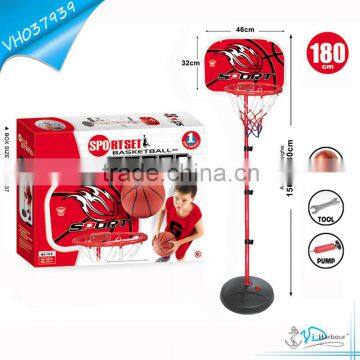 180cm Height Adjustment Popular Movable Basketball Stand for Child