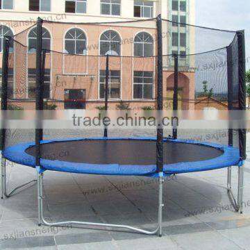 2016 new desigh 12ft round outdoor trampoline for adults