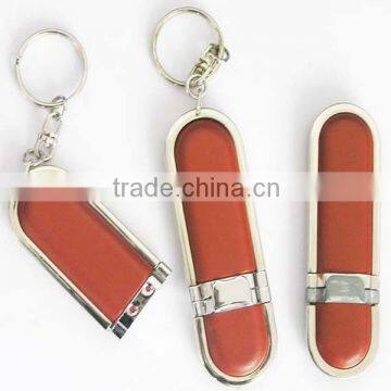 1GB/2GB/4GB/8GB/16GB/32GB leather usb flash drive,keychain usb flash drive