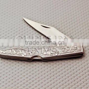 CITIZEN KNIVES, BEAUTIFUL CUSTOM HAND MADE STAINLESS STEEL FOLDING KNIFE photo-5
