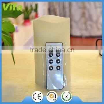 8 button color change remote control flameless Led candle