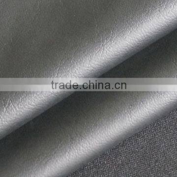 knitted techinics black 100% pu coated jackets leather