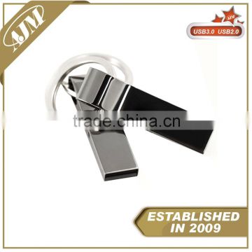 fashion twister alloy 2gb usb flash drive bulk keyring for business gift