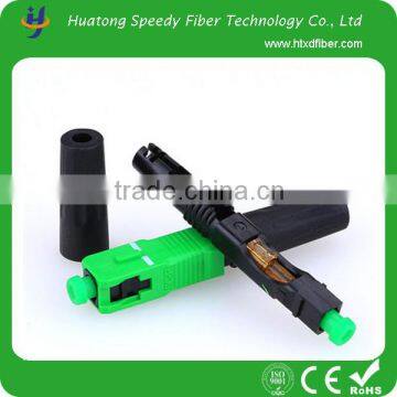 Embedded FTTH Fiber Optic Quick Connector SC/APC SM Fast Connector