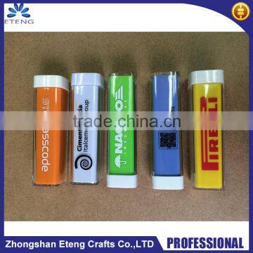 New promotional gifts portable charger power bank with printed your own logo