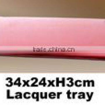 New Design Rectangle Lacquered Tray With Stand TK Vietnam