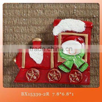 wholesale ceramic Christmas fridge magnets for home