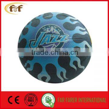 High quality rubber basketball size 7 promotion basketball