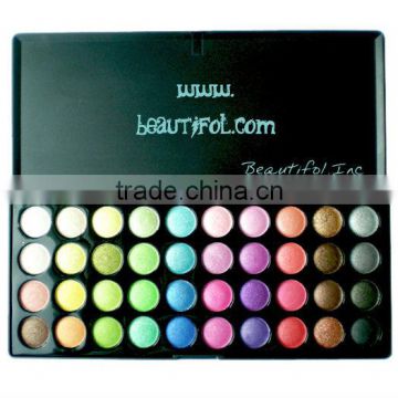 40 color eyeshadow cosmetics, wholesale glitter private label eye shadow palette