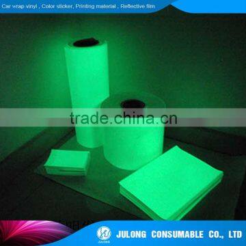 Factory Luminescent Vinyl Films Glow in Dark Made in China