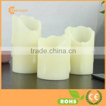 2015 Set of 3 New Melting Flameless LED Candle