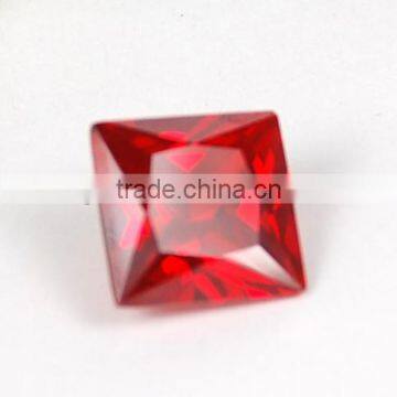 Chinese Cubic AAA Zircon Manufacturer Personalized Ruby CZ Stones