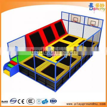 HOT sale 2016 Domerry Best gift for kids indoor soft trampoline playground facility