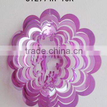 Plastic Ornament- wind spinner for Valentine's Day Decoration