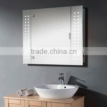 2013 china double door LED backlit mirror light cabinet