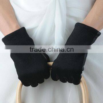 2014 New Updated Lady Wool Gloves Fleece Lined for Casual Use