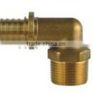 PEX brass fiting/sliding fittings (male elbow)