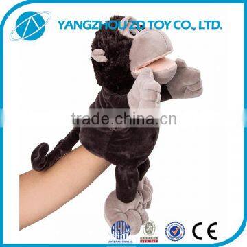 wholesale gift new style kids plush toy monkey toy hand puppet