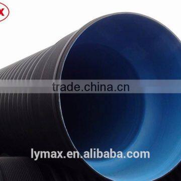 Large Diameter HDPE Corrugated Pipe/Plastic Corrugated Drain Pipe from China