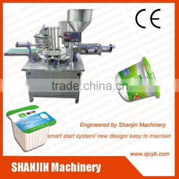 rotary type icecream yogurt cup filling sealing machine                        
                                                Quality Choice