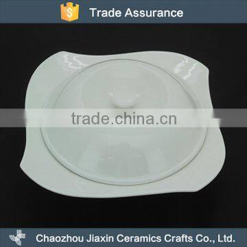 Wholesale latest white ceramic dinner soup pot