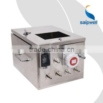 SAIP/SAIPWELL Customized Mobile Electrical Stainless Steel Power Socket Box