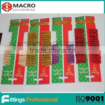 Merry Christmas memo clips/card clips/gift clips